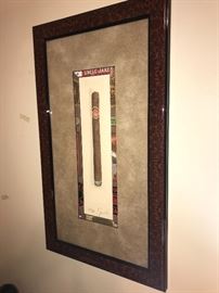 Rare Signed Framed Cigar Art By Charles Leonard ~ Two Available