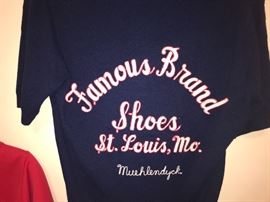 Vintage Famous Brand Shoes Saint Louis Bowling Shirt