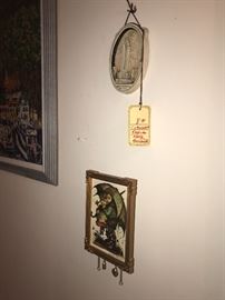 Hummel Wall Clock ~ Empire State Building Plaque