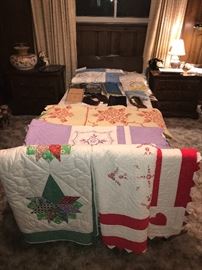 Assorted Vintage Quilts