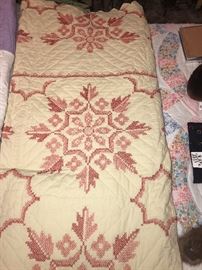 Assorted Vintage Quilts