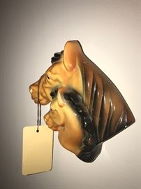 Vintage Chalk Horse Plaque