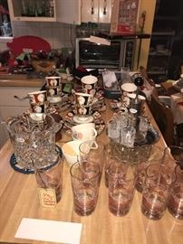 Vintage Glass Set