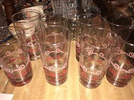 Vintage Glass Set
