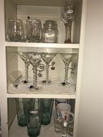 Assorted Glassware