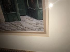 Shvaiko Bistro Framed Print