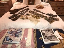 Curtain Tiebacks ~ Throws And Blankets ~ Books