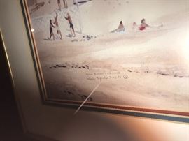 Ruth Hynds Laguna California Warercolor Painting