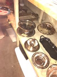Silver Plated Serving Pieces