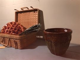 Vintage Brush McCoy Pots