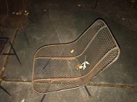 Vintage Woodard Sculptura Armless Chairs ~ Four Available