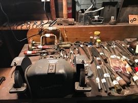 Lots Of Tools In Garage