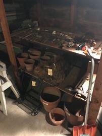 Lots Of Tools In Garage