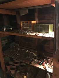 Lots Of Tools In Garage