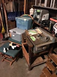 Gliding Chair And Ottoman 