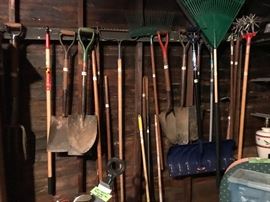 Assorted Garden Tools