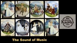 The sound of music  set of 8