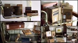 Collection of Cigar Boxes