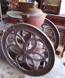 antique coffee mill
