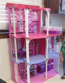 Barbie princess doll house