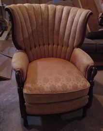 vintage wing chair