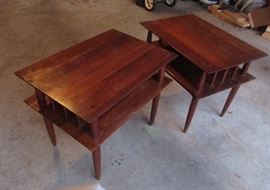 midcentury modern Willet end tables