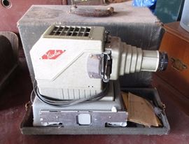 vintage slide projector