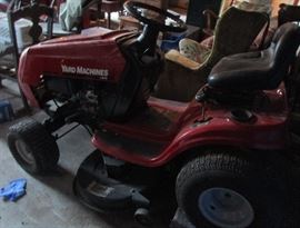 Riding mower Yard Machines
