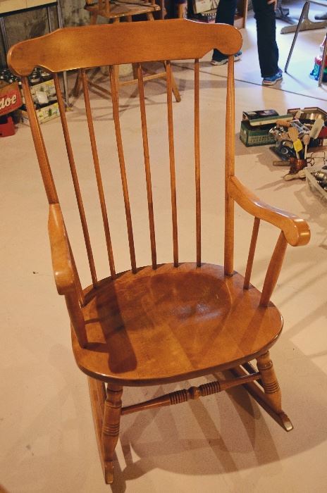 Salem maple rocking chair (by Boling)
