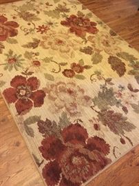 Floral rug
