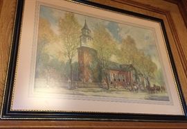 Claghorn church print 