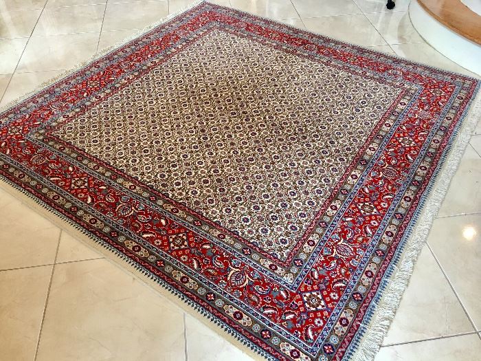 6.5x6.5 Iranian rug