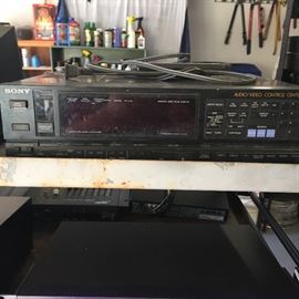 SONY  Audio Video Control Center
 FM AM stereo receiver 
STR AV950