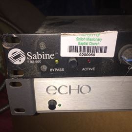 Sabine FBX900 Feedback Exterminator (There are two of these)