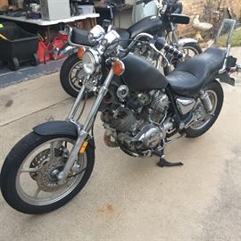 1986 Yamaha Virago 1100 cc
40,000. Runs and has a clear title