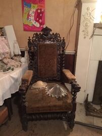 Arm Chair attributed to Alexander Roux