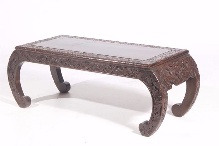 Carved Chinese Low Table
