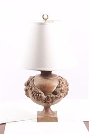 Terracotta Ornamental Lamp