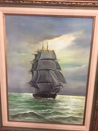 George E. Lee (1925-1998 CA) Ship O/C