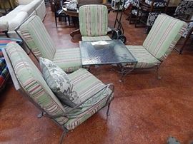 John Salterini Iron patio set