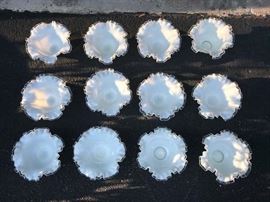 Fenton Silver Crest Bowls