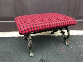 Iron Foot Stool