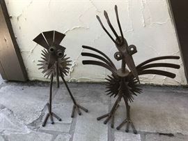 Unique Iron Garden Statues