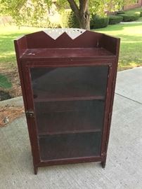 Primitive Bookcase  Cupboard