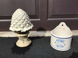 Stoneware & Salt Crock  Primitives