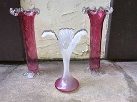 Victorian Cranberry Glass