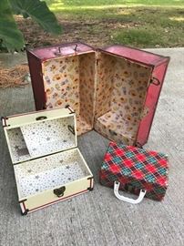 Vintage Doll Trunks