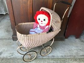 Wicker Stroller