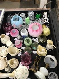 Irish Belleek, Waterford Crystal, Fenton and Victorian Art Glass