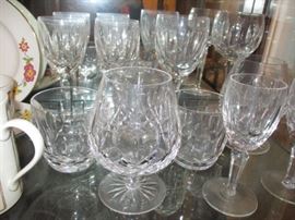 TONS OF WATERFORD GLASSES